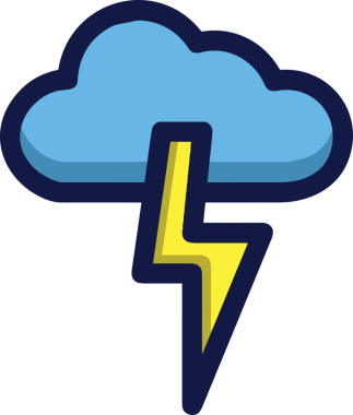 PNG biçiminde bulut simgesi şeffaf arkaplan biçiminde basit, web mobil uygulamaları için uygun minimal düz tasarım kullanıcı arayüzü hava durumu öngörüsü veri depolama ve dijital teknoloji projeleri