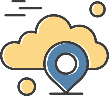 PNG biçiminde bulut simgesi şeffaf arkaplan biçiminde basit, web mobil uygulamaları için uygun minimal düz tasarım kullanıcı arayüzü hava durumu öngörüsü veri depolama ve dijital teknoloji projeleri
