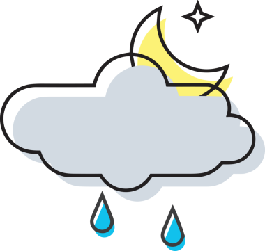 PNG biçiminde bulut simgesi şeffaf arkaplan biçiminde basit, web mobil uygulamaları için uygun minimal düz tasarım kullanıcı arayüzü hava durumu öngörüsü veri depolama ve dijital teknoloji projeleri