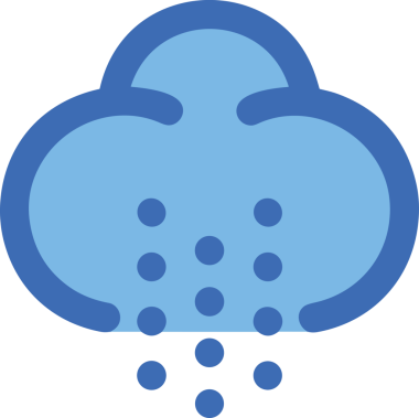 PNG biçiminde bulut simgesi şeffaf arkaplan biçiminde basit, web mobil uygulamaları için uygun minimal düz tasarım kullanıcı arayüzü hava durumu öngörüsü veri depolama ve dijital teknoloji projeleri