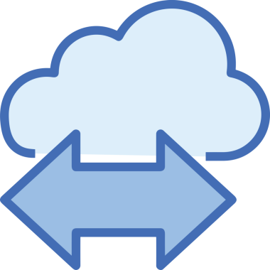 PNG biçiminde bulut simgesi şeffaf arkaplan biçiminde basit, web mobil uygulamaları için uygun minimal düz tasarım kullanıcı arayüzü hava durumu öngörüsü veri depolama ve dijital teknoloji projeleri