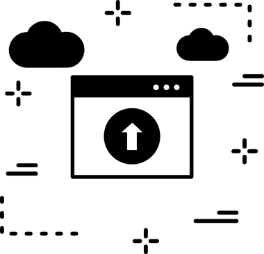 PNG biçiminde bulut simgesi şeffaf arkaplan biçiminde basit, web mobil uygulamaları için uygun minimal düz tasarım kullanıcı arayüzü hava durumu öngörüsü veri depolama ve dijital teknoloji projeleri