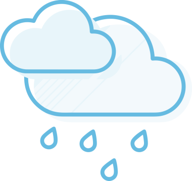 PNG biçiminde bulut simgesi şeffaf arkaplan biçiminde basit, web mobil uygulamaları için uygun minimal düz tasarım kullanıcı arayüzü hava durumu öngörüsü veri depolama ve dijital teknoloji projeleri