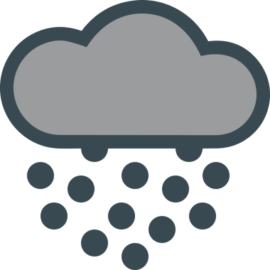 PNG biçiminde bulut simgesi şeffaf arkaplan biçiminde basit, web mobil uygulamaları için uygun minimal düz tasarım kullanıcı arayüzü hava durumu öngörüsü veri depolama ve dijital teknoloji projeleri