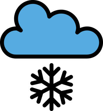PNG biçiminde bulut simgesi şeffaf arkaplan biçiminde basit, web mobil uygulamaları için uygun minimal düz tasarım kullanıcı arayüzü hava durumu öngörüsü veri depolama ve dijital teknoloji projeleri