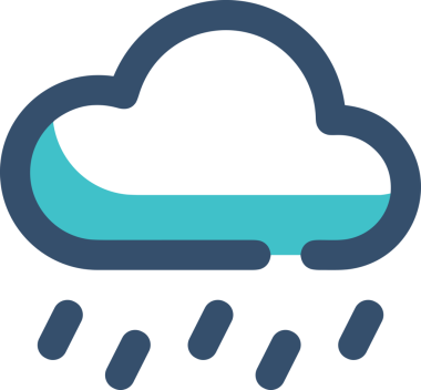 PNG biçiminde bulut simgesi şeffaf arkaplan biçiminde basit, web mobil uygulamaları için uygun minimal düz tasarım kullanıcı arayüzü hava durumu öngörüsü veri depolama ve dijital teknoloji projeleri
