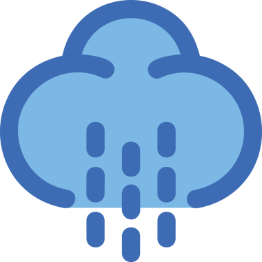 PNG biçiminde bulut simgesi şeffaf arkaplan biçiminde basit, web mobil uygulamaları için uygun minimal düz tasarım kullanıcı arayüzü hava durumu öngörüsü veri depolama ve dijital teknoloji projeleri