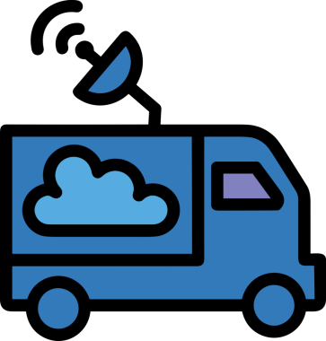 PNG biçiminde bulut simgesi şeffaf arkaplan biçiminde basit, web mobil uygulamaları için uygun minimal düz tasarım kullanıcı arayüzü hava durumu öngörüsü veri depolama ve dijital teknoloji projeleri