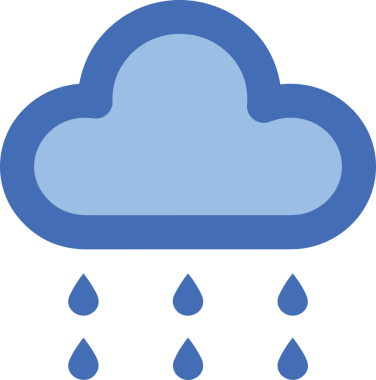 PNG biçiminde bulut simgesi şeffaf arkaplan biçiminde basit, web mobil uygulamaları için uygun minimal düz tasarım kullanıcı arayüzü hava durumu öngörüsü veri depolama ve dijital teknoloji projeleri