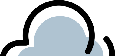 PNG biçiminde bulut simgesi şeffaf arkaplan biçiminde basit, web mobil uygulamaları için uygun minimal düz tasarım kullanıcı arayüzü hava durumu öngörüsü veri depolama ve dijital teknoloji projeleri