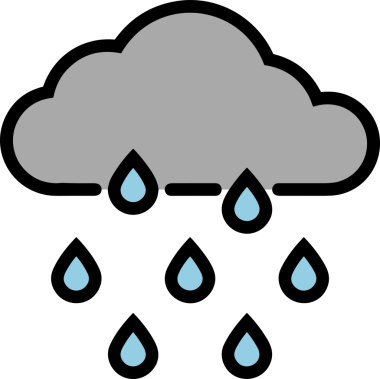 PNG biçiminde bulut simgesi şeffaf arkaplan biçiminde basit, web mobil uygulamaları için uygun minimal düz tasarım kullanıcı arayüzü hava durumu öngörüsü veri depolama ve dijital teknoloji projeleri