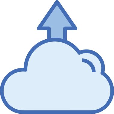 PNG biçiminde bulut simgesi şeffaf arkaplan biçiminde basit, web mobil uygulamaları için uygun minimal düz tasarım kullanıcı arayüzü hava durumu öngörüsü veri depolama ve dijital teknoloji projeleri
