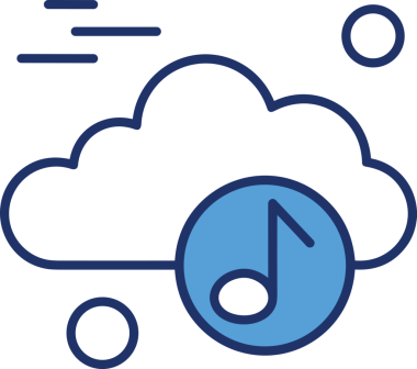 PNG biçiminde bulut simgesi şeffaf arkaplan biçiminde basit, web mobil uygulamaları için uygun minimal düz tasarım kullanıcı arayüzü hava durumu öngörüsü veri depolama ve dijital teknoloji projeleri