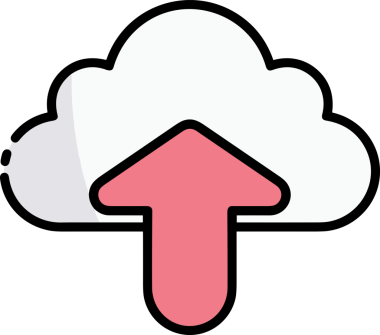 PNG biçiminde bulut simgesi şeffaf arkaplan biçiminde basit, web mobil uygulamaları için uygun minimal düz tasarım kullanıcı arayüzü hava durumu öngörüsü veri depolama ve dijital teknoloji projeleri