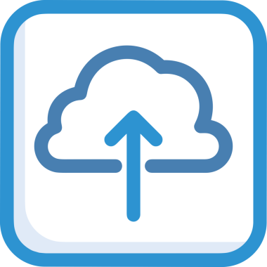 PNG biçiminde bulut simgesi şeffaf arkaplan biçiminde basit, web mobil uygulamaları için uygun minimal düz tasarım kullanıcı arayüzü hava durumu öngörüsü veri depolama ve dijital teknoloji projeleri