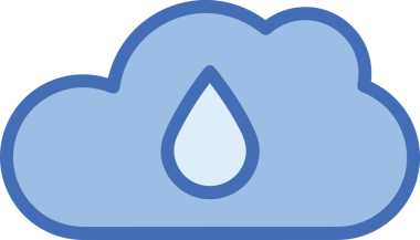 PNG biçiminde bulut simgesi şeffaf arkaplan biçiminde basit, web mobil uygulamaları için uygun minimal düz tasarım kullanıcı arayüzü hava durumu öngörüsü veri depolama ve dijital teknoloji projeleri