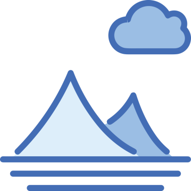 PNG biçiminde bulut simgesi şeffaf arkaplan biçiminde basit, web mobil uygulamaları için uygun minimal düz tasarım kullanıcı arayüzü hava durumu öngörüsü veri depolama ve dijital teknoloji projeleri