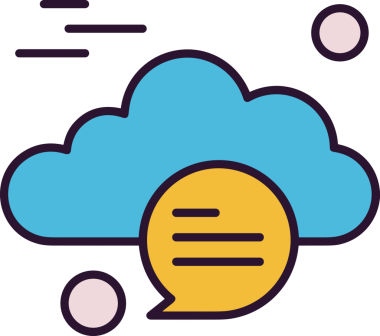 PNG biçiminde bulut simgesi şeffaf arkaplan biçiminde basit, web mobil uygulamaları için uygun minimal düz tasarım kullanıcı arayüzü hava durumu öngörüsü veri depolama ve dijital teknoloji projeleri