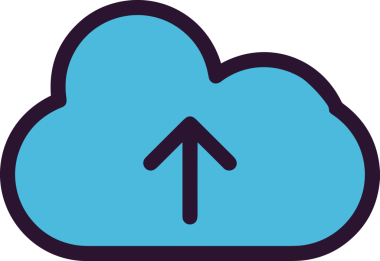 PNG biçiminde bulut simgesi şeffaf arkaplan biçiminde basit, web mobil uygulamaları için uygun minimal düz tasarım kullanıcı arayüzü hava durumu öngörüsü veri depolama ve dijital teknoloji projeleri