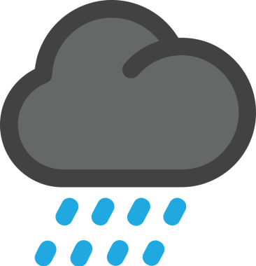 PNG biçiminde bulut simgesi şeffaf arkaplan biçiminde basit, web mobil uygulamaları için uygun minimal düz tasarım kullanıcı arayüzü hava durumu öngörüsü veri depolama ve dijital teknoloji projeleri