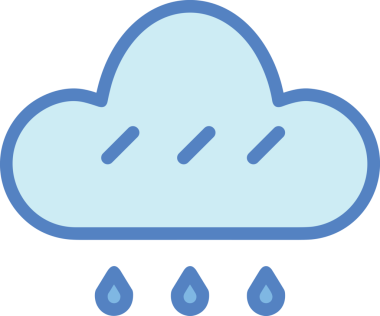 PNG biçiminde bulut simgesi şeffaf arkaplan biçiminde basit, web mobil uygulamaları için uygun minimal düz tasarım kullanıcı arayüzü hava durumu öngörüsü veri depolama ve dijital teknoloji projeleri