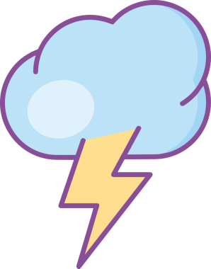 PNG biçiminde bulut simgesi şeffaf arkaplan biçiminde basit, web mobil uygulamaları için uygun minimal düz tasarım kullanıcı arayüzü hava durumu öngörüsü veri depolama ve dijital teknoloji projeleri