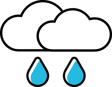 PNG biçiminde bulut simgesi şeffaf arkaplan biçiminde basit, web mobil uygulamaları için uygun minimal düz tasarım kullanıcı arayüzü hava durumu öngörüsü veri depolama ve dijital teknoloji projeleri