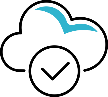 PNG biçiminde bulut simgesi şeffaf arkaplan biçiminde basit, web mobil uygulamaları için uygun minimal düz tasarım kullanıcı arayüzü hava durumu öngörüsü veri depolama ve dijital teknoloji projeleri