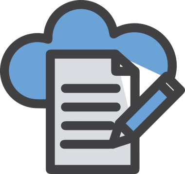 PNG biçiminde bulut simgesi şeffaf arkaplan biçiminde basit, web mobil uygulamaları için uygun minimal düz tasarım kullanıcı arayüzü hava durumu öngörüsü veri depolama ve dijital teknoloji projeleri