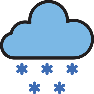PNG biçiminde bulut simgesi şeffaf arkaplan biçiminde basit, web mobil uygulamaları için uygun minimal düz tasarım kullanıcı arayüzü hava durumu öngörüsü veri depolama ve dijital teknoloji projeleri