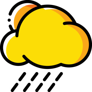 PNG biçiminde bulut simgesi şeffaf arkaplan biçiminde basit, web mobil uygulamaları için uygun minimal düz tasarım kullanıcı arayüzü hava durumu öngörüsü veri depolama ve dijital teknoloji projeleri