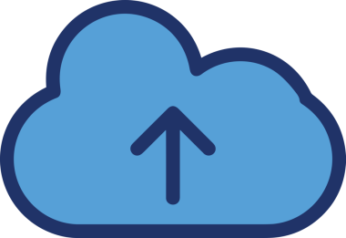 PNG biçiminde bulut simgesi şeffaf arkaplan biçiminde basit, web mobil uygulamaları için uygun minimal düz tasarım kullanıcı arayüzü hava durumu öngörüsü veri depolama ve dijital teknoloji projeleri