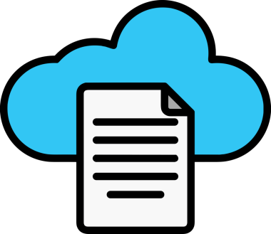 PNG biçiminde bulut simgesi şeffaf arkaplan biçiminde basit, web mobil uygulamaları için uygun minimal düz tasarım kullanıcı arayüzü hava durumu öngörüsü veri depolama ve dijital teknoloji projeleri