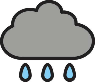 PNG biçiminde bulut simgesi şeffaf arkaplan biçiminde basit, web mobil uygulamaları için uygun minimal düz tasarım kullanıcı arayüzü hava durumu öngörüsü veri depolama ve dijital teknoloji projeleri