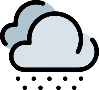 PNG biçiminde bulut simgesi şeffaf arkaplan biçiminde basit, web mobil uygulamaları için uygun minimal düz tasarım kullanıcı arayüzü hava durumu öngörüsü veri depolama ve dijital teknoloji projeleri