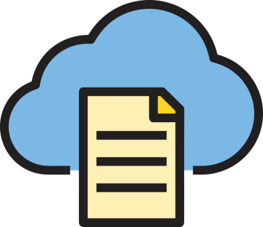 PNG biçiminde bulut simgesi şeffaf arkaplan biçiminde basit, web mobil uygulamaları için uygun minimal düz tasarım kullanıcı arayüzü hava durumu öngörüsü veri depolama ve dijital teknoloji projeleri