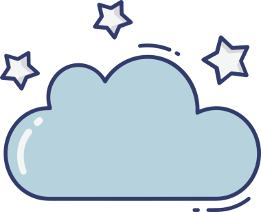 PNG biçiminde bulut simgesi şeffaf arkaplan biçiminde basit, web mobil uygulamaları için uygun minimal düz tasarım kullanıcı arayüzü hava durumu öngörüsü veri depolama ve dijital teknoloji projeleri