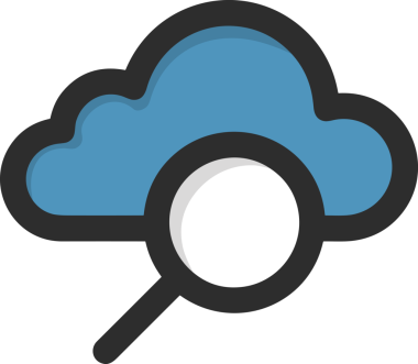 PNG biçiminde bulut simgesi şeffaf arkaplan biçiminde basit, web mobil uygulamaları için uygun minimal düz tasarım kullanıcı arayüzü hava durumu öngörüsü veri depolama ve dijital teknoloji projeleri