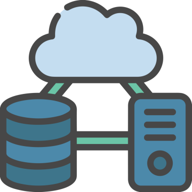 PNG biçiminde bulut simgesi şeffaf arkaplan biçiminde basit, web mobil uygulamaları için uygun minimal düz tasarım kullanıcı arayüzü hava durumu öngörüsü veri depolama ve dijital teknoloji projeleri