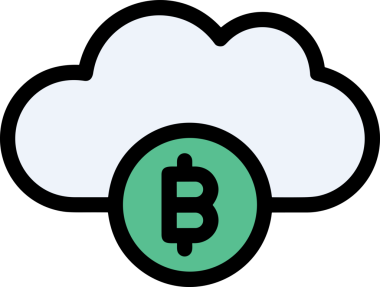 PNG biçiminde bulut simgesi şeffaf arkaplan biçiminde basit, web mobil uygulamaları için uygun minimal düz tasarım kullanıcı arayüzü hava durumu öngörüsü veri depolama ve dijital teknoloji projeleri