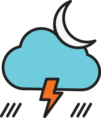 PNG biçiminde bulut simgesi şeffaf arkaplan biçiminde basit, web mobil uygulamaları için uygun minimal düz tasarım kullanıcı arayüzü hava durumu öngörüsü veri depolama ve dijital teknoloji projeleri