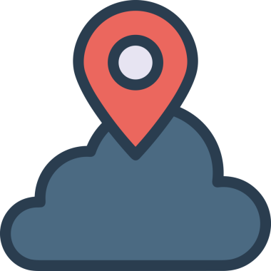 PNG biçiminde bulut simgesi şeffaf arkaplan biçiminde basit, web mobil uygulamaları için uygun minimal düz tasarım kullanıcı arayüzü hava durumu öngörüsü veri depolama ve dijital teknoloji projeleri