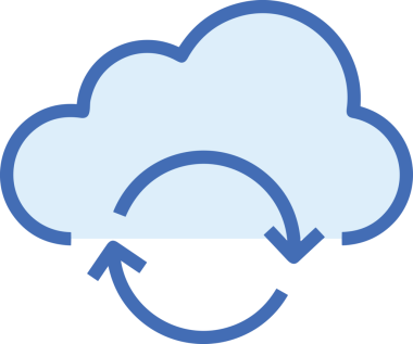 PNG biçiminde bulut simgesi şeffaf arkaplan biçiminde basit, web mobil uygulamaları için uygun minimal düz tasarım kullanıcı arayüzü hava durumu öngörüsü veri depolama ve dijital teknoloji projeleri