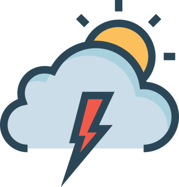 PNG biçiminde bulut simgesi şeffaf arkaplan biçiminde basit, web mobil uygulamaları için uygun minimal düz tasarım kullanıcı arayüzü hava durumu öngörüsü veri depolama ve dijital teknoloji projeleri