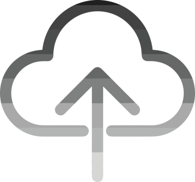 PNG biçiminde bulut simgesi şeffaf arkaplan biçiminde basit, web mobil uygulamaları için uygun minimal düz tasarım kullanıcı arayüzü hava durumu öngörüsü veri depolama ve dijital teknoloji projeleri