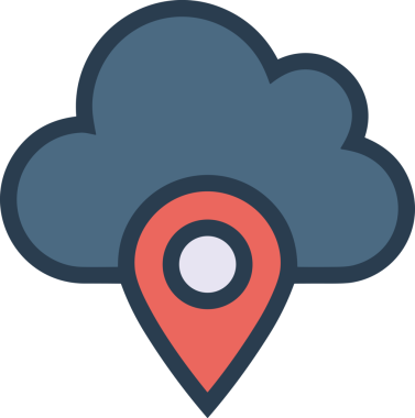 PNG biçiminde bulut simgesi şeffaf arkaplan biçiminde basit, web mobil uygulamaları için uygun minimal düz tasarım kullanıcı arayüzü hava durumu öngörüsü veri depolama ve dijital teknoloji projeleri