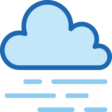 PNG biçiminde bulut simgesi şeffaf arkaplan biçiminde basit, web mobil uygulamaları için uygun minimal düz tasarım kullanıcı arayüzü hava durumu öngörüsü veri depolama ve dijital teknoloji projeleri