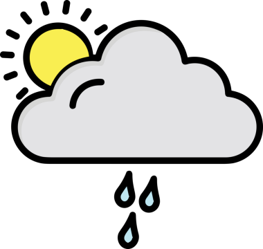 PNG biçiminde bulut simgesi şeffaf arkaplan biçiminde basit, web mobil uygulamaları için uygun minimal düz tasarım kullanıcı arayüzü hava durumu öngörüsü veri depolama ve dijital teknoloji projeleri