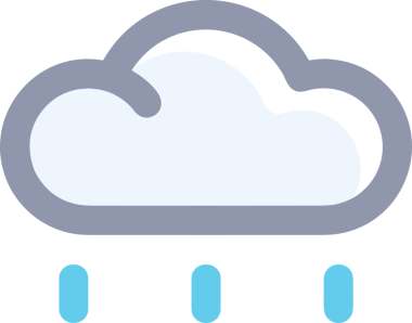 PNG biçiminde bulut simgesi şeffaf arkaplan biçiminde basit, web mobil uygulamaları için uygun minimal düz tasarım kullanıcı arayüzü hava durumu öngörüsü veri depolama ve dijital teknoloji projeleri