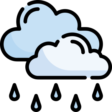 PNG biçiminde bulut simgesi şeffaf arkaplan biçiminde basit, web mobil uygulamaları için uygun minimal düz tasarım kullanıcı arayüzü hava durumu öngörüsü veri depolama ve dijital teknoloji projeleri